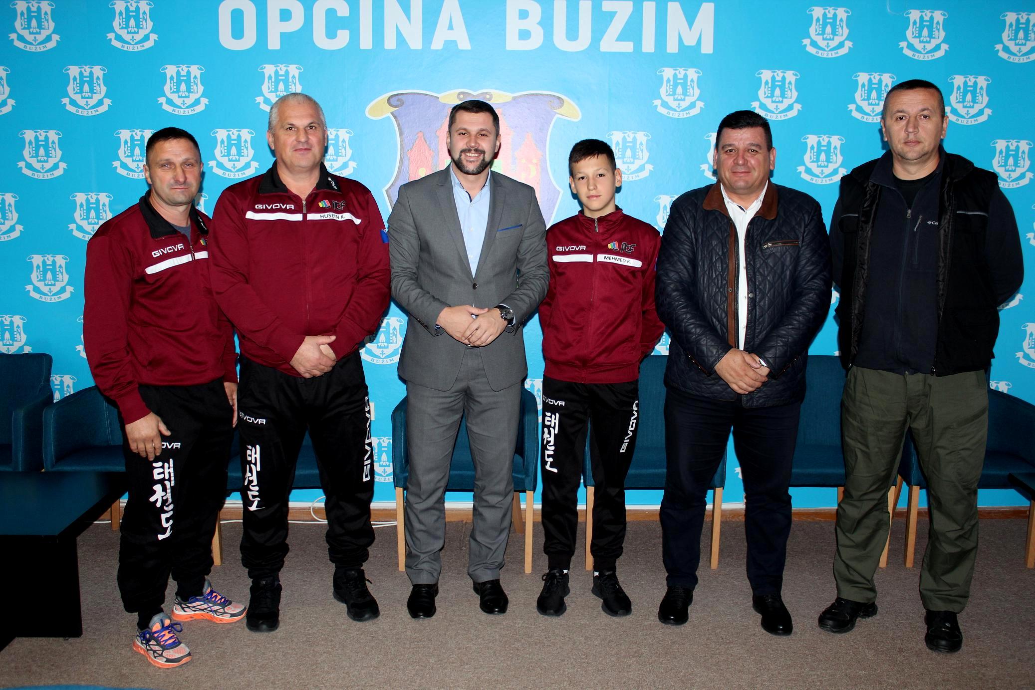 PRIJEM ZA DRŽAVNOG REPREZENTATIVCA MEHMEDA KRUPIĆA