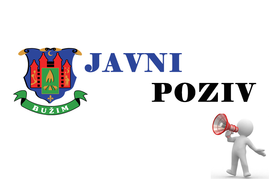 JAVNI POZIV ZA ZAUZIMANJE JAVNIH POVRŠINA U OPĆINI BUŽIM