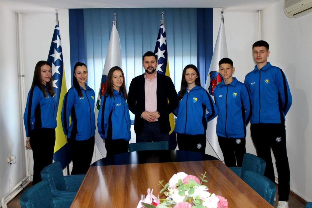 NAČELNIK PRIMIO DRŽAVNE REPREZENTATIVCE TAEKWONDOA