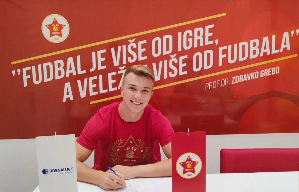 EDIS NANIĆ POTPISAO UGOVOR SA FK VELEŽ