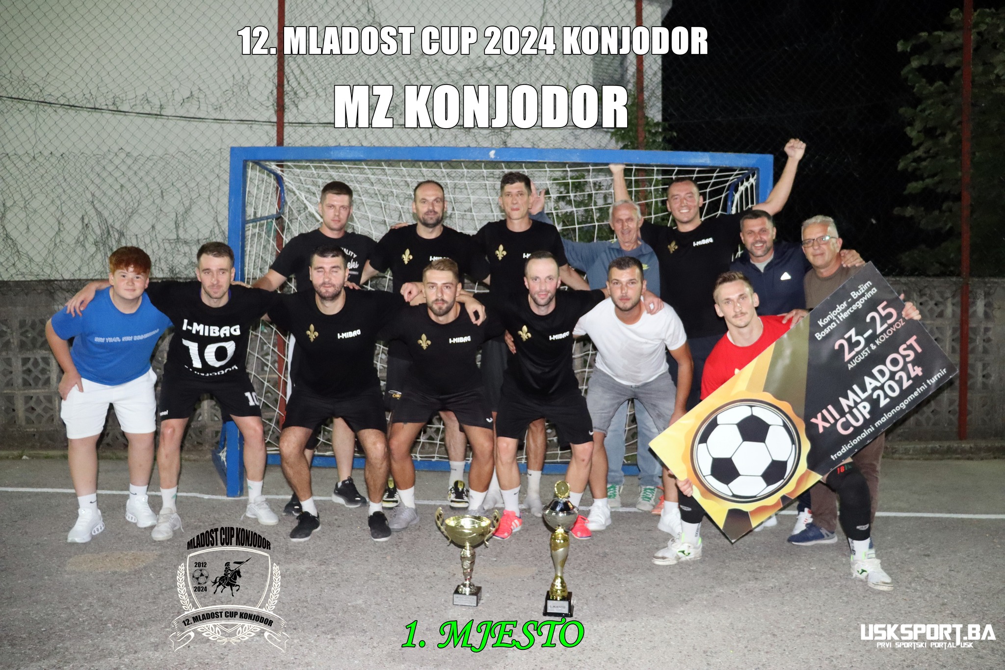 ZAVRŠEN 12. TRADICIONALNI MALONOGOMETNI TURNIR «MLADOST CUP 2024 KONJODOR»