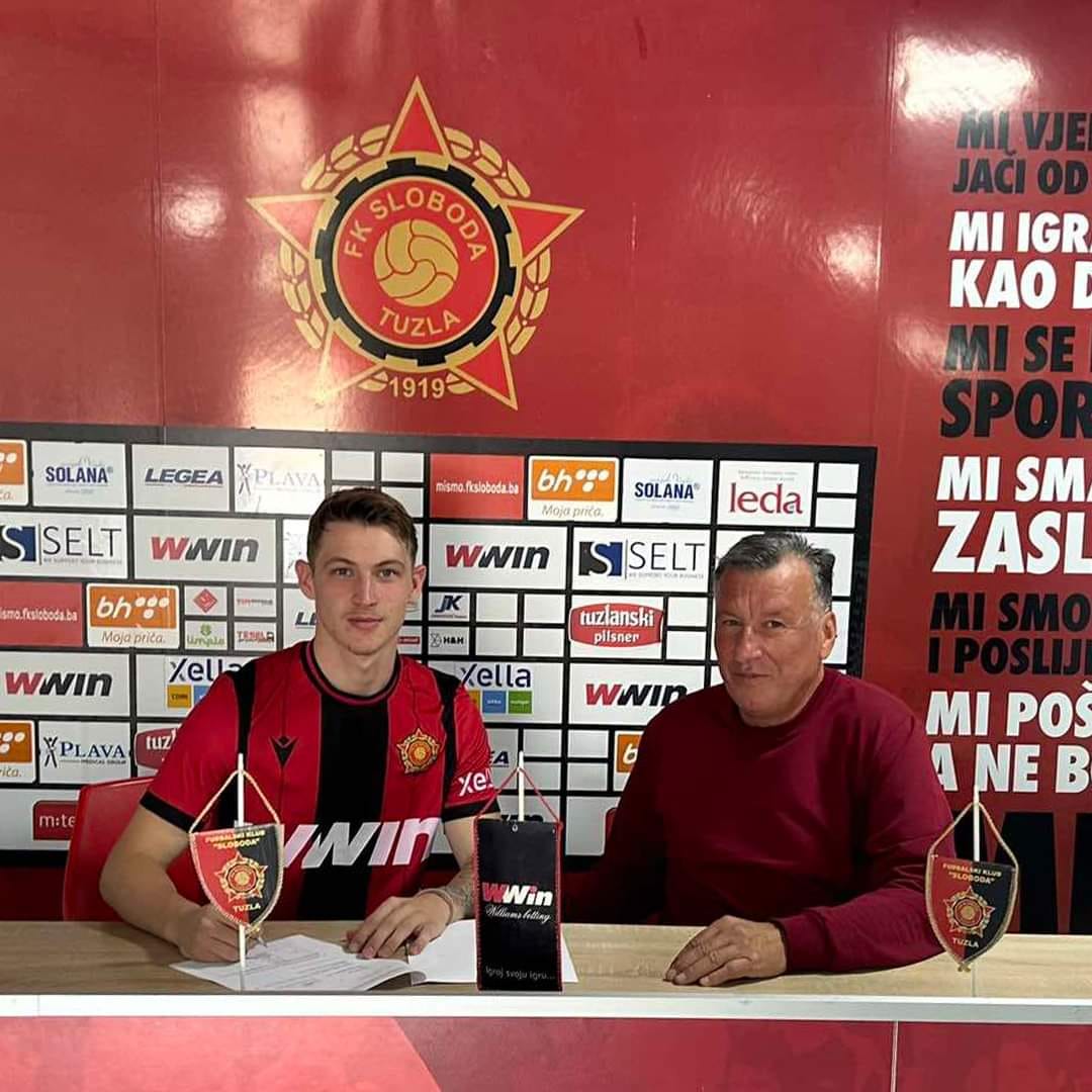 BUŽIMLJANIN ENEDIN MULALIĆ POTPISAO UGOVOR ZA FK SLOBODA TUZLA