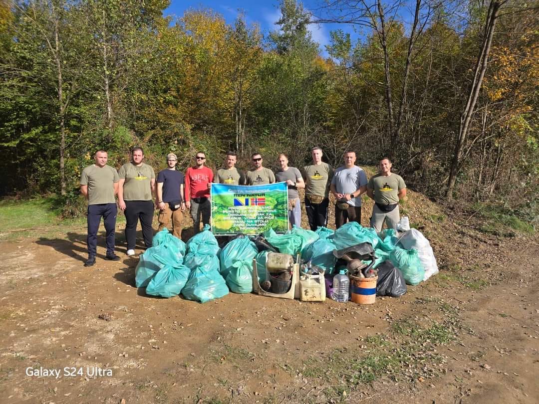 AKCIJA ČIŠĆENJA SMEĆA U SKLOPU PROJEKTA «ČISTA PRIRODA-REN NATUR»