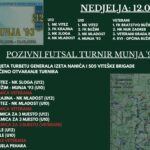 NAJAVA FUTSAL TURNIRA POVODOM BITKE «MUNJA 93» I SJEĆANJE NA HEROJE