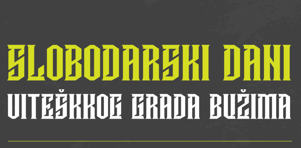 NACRT PROGRAMA “SLOBODARSKI DANI VITEŠKOG GRADA BUŽIMA 2025”