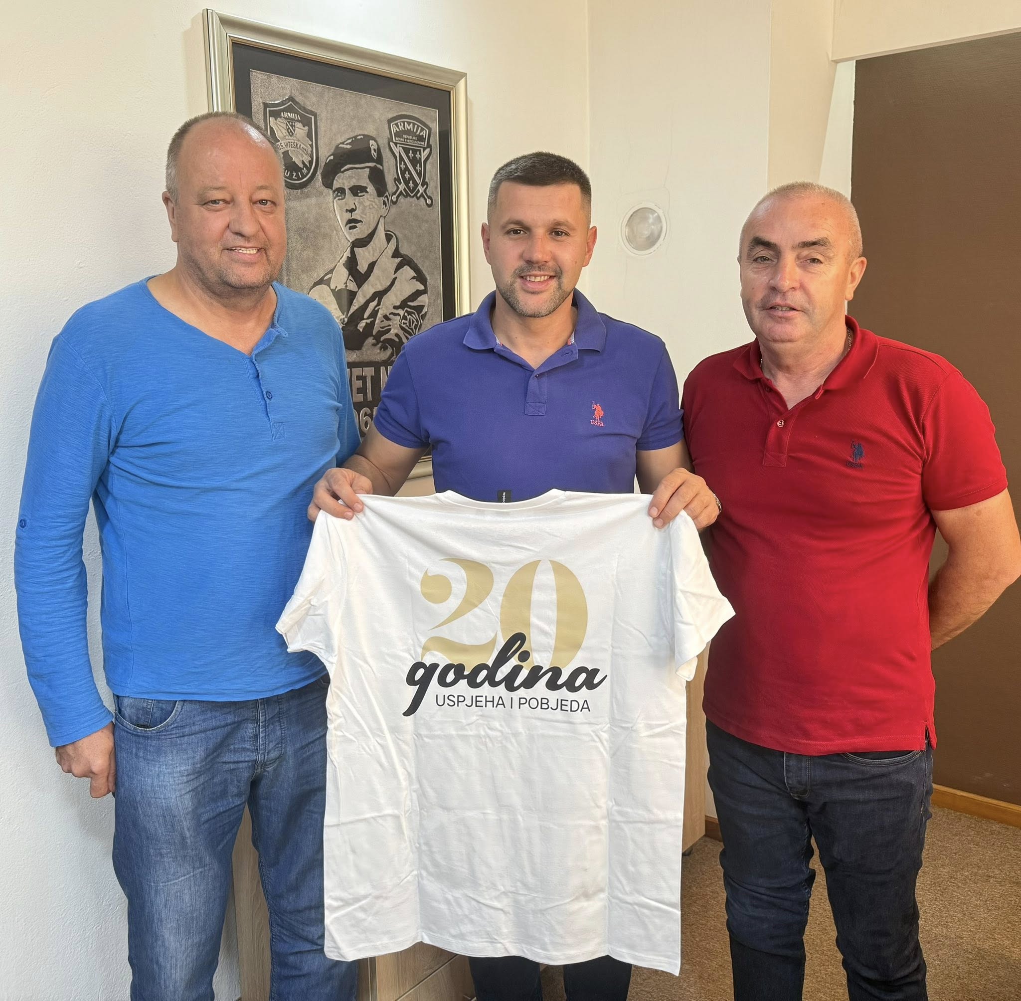 NAČELNIK OPĆINE PRIMIO RUKOVODSTVO KLUBA SJEDEĆE ODBOJKE BUŽIM