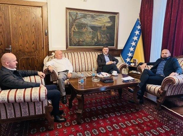 NAČELNIK NANIĆ U SLUŽBENOJ POSJETI FEDERALNOM MINISTRU POLICIJE RAMI ISAKU