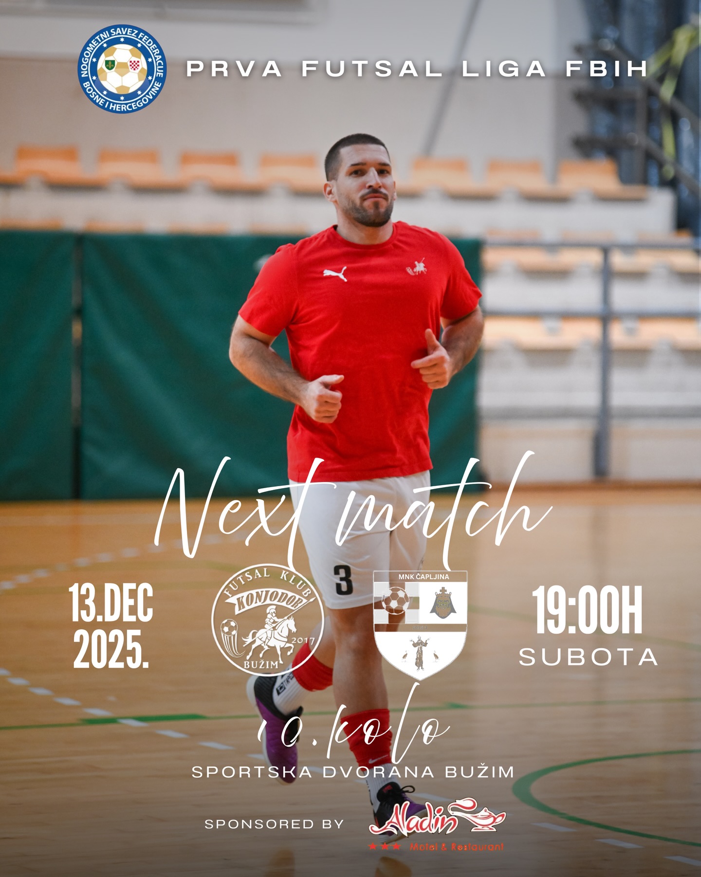 NAJAVA UTAKMICE: FK KONJODOR VS MNK ČAPLJINA