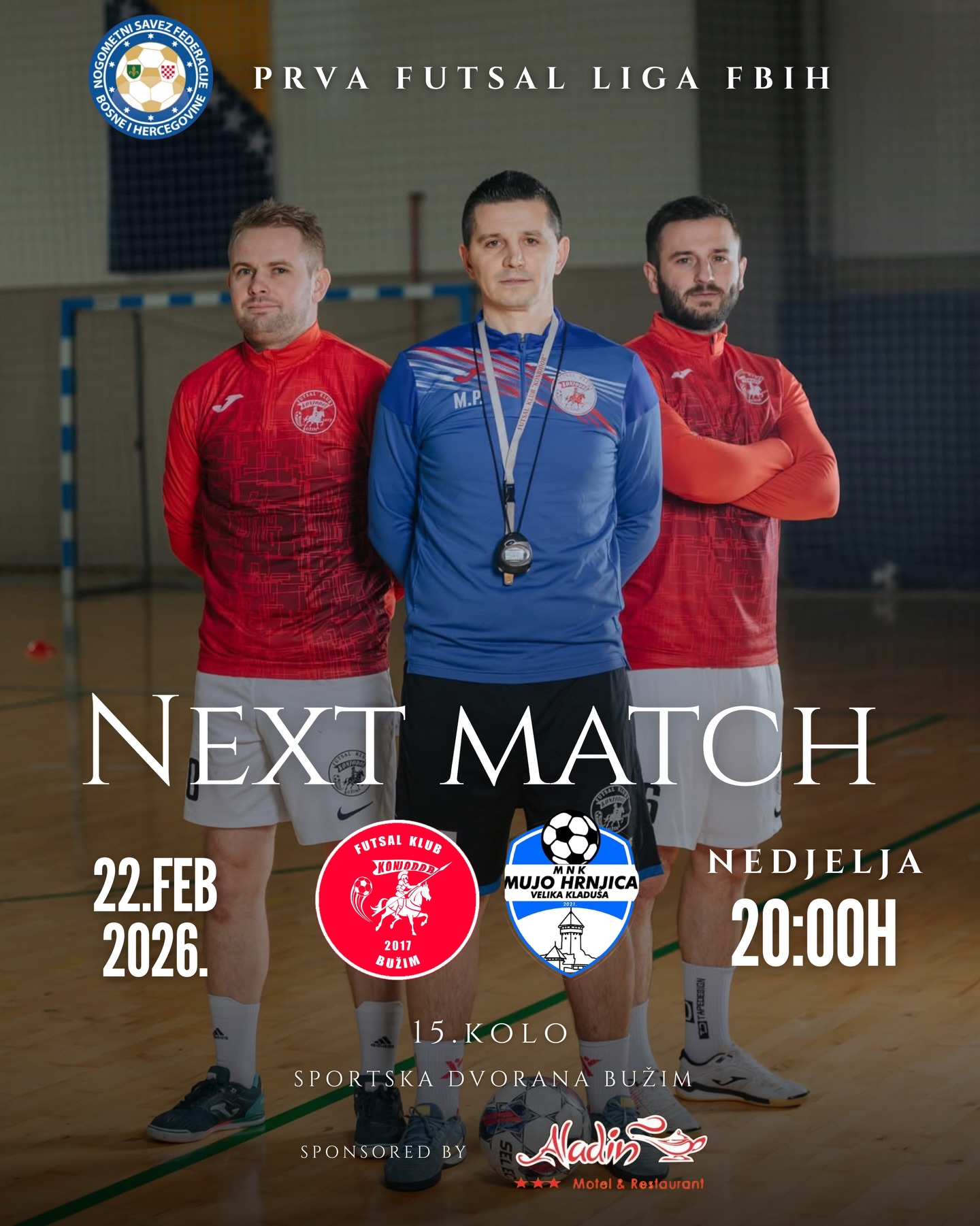 NAJAVA UTAKMICE: FK KONJODOR VS MNK MUJO HRNJICA