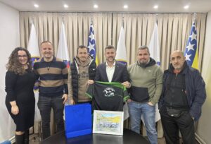 RUKOVODSTVO SRD «ŠARAN» BUŽIM NA PRIJEMU KOD NAČELNIKA NANIĆA