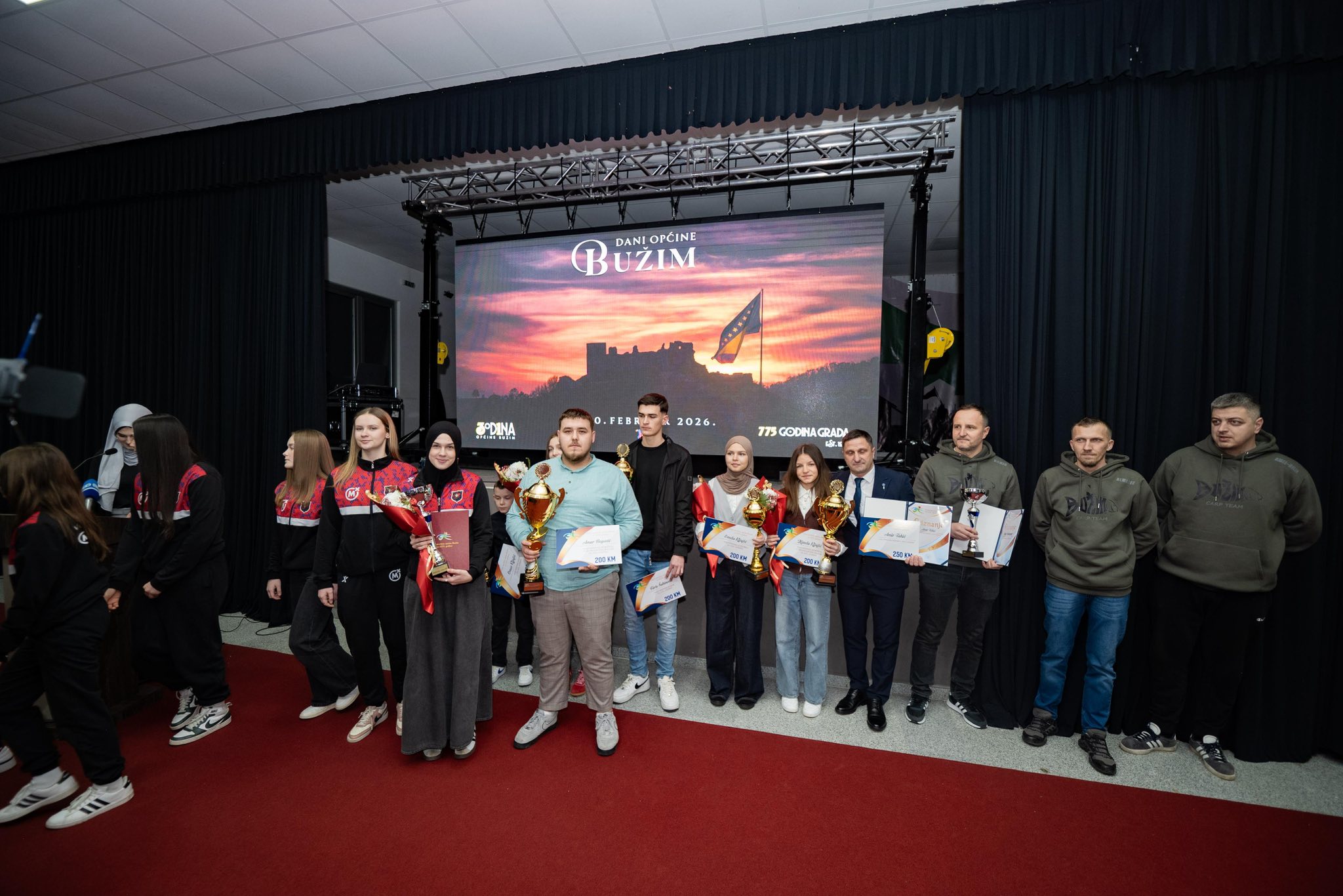 Bužim nagradio najbolje: Proglašeni najuspješniji sportisti i ekipe za 2025. godinu