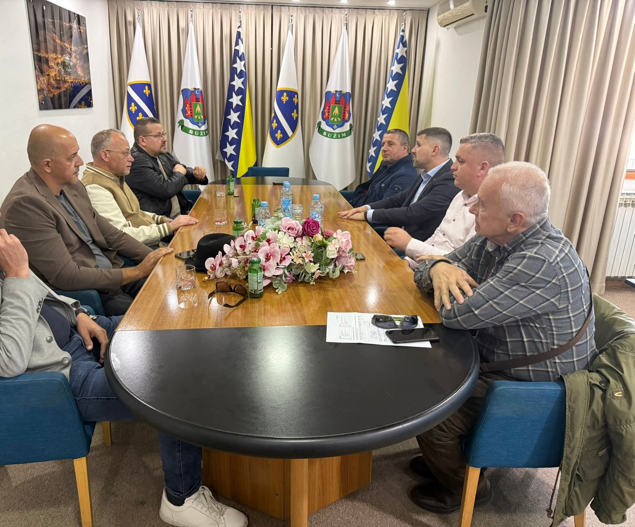 HASANBEGOVIĆ U POSJETI OPĆINI BUŽIM