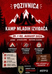 POZIVNICA ZA KAMP MLADIH IZVIĐAČA