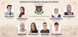 PONOS VITEŠKOG GRADA BUŽIMA – PRIZNANJE NAJBOLJIM UČENICIMA I STUDENTIMA