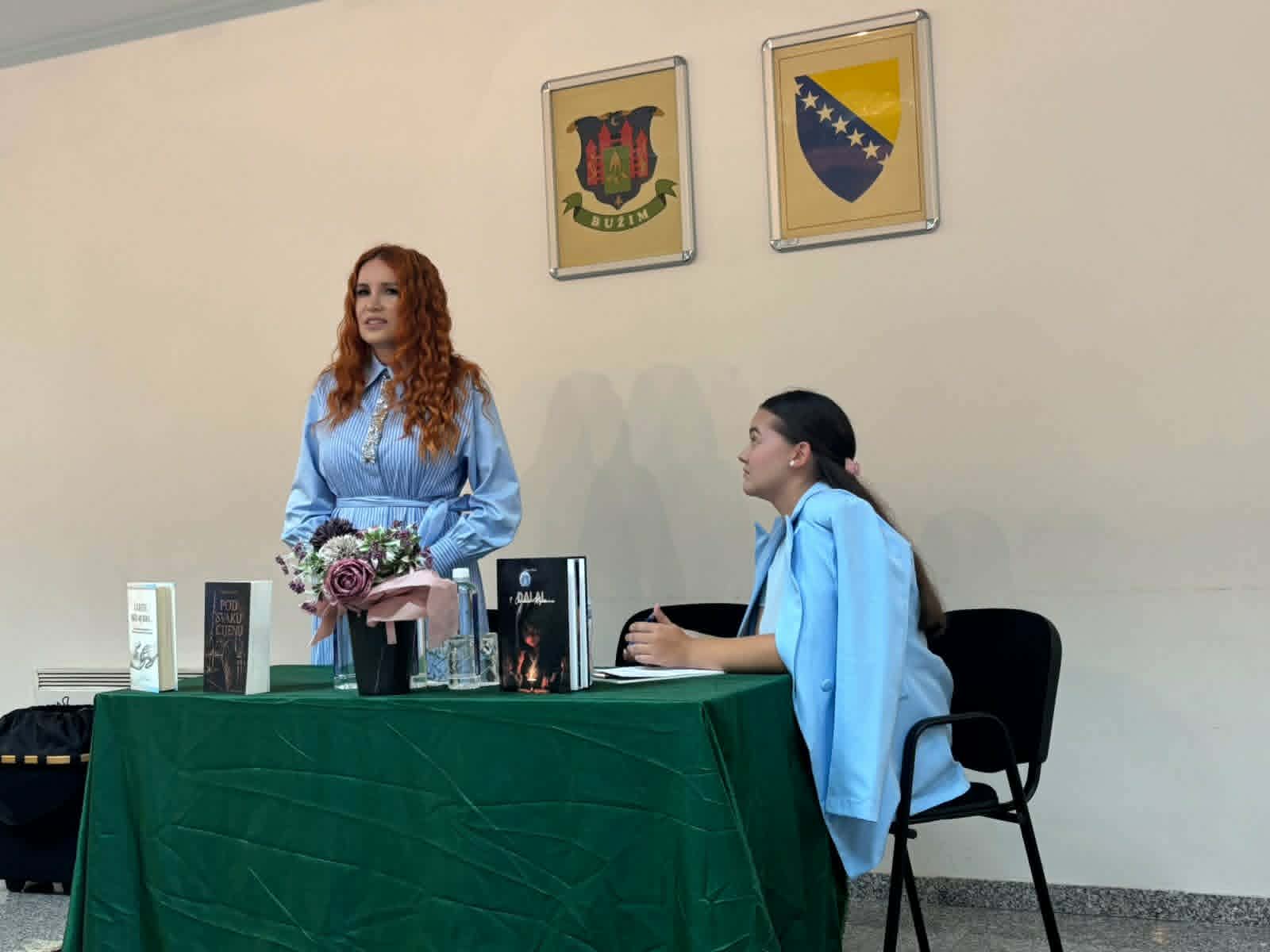 ODRŽANA KNJIŽEVNA VEČER SA IRMOM HUSIĆ